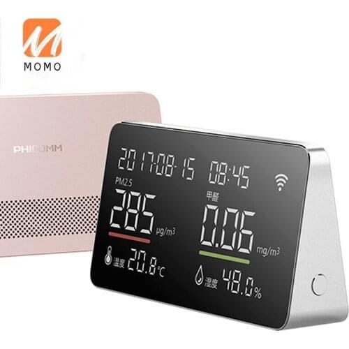 Formaldehyde Measuring PM2.5 Detection Temperature Detection Humidity Detection Time Date Multifunction