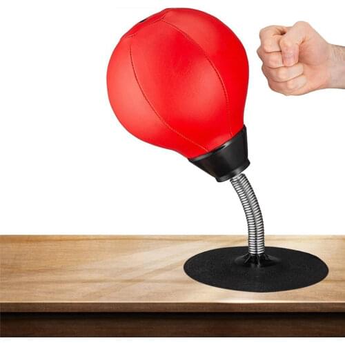 High Quality Desk Boxing Punching Bag Speed Ball Bags PU Punch Training Fitness Sports Practical Stress Release