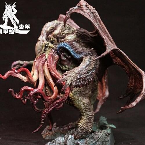 Very Rare Great Old Ones Cthulhu Figure Pre-Paint Statue GK Resin White Model