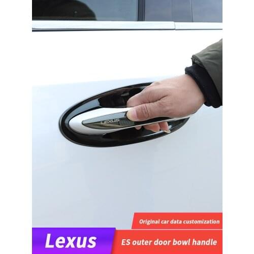 Suitable for Lexus ES outer Door Bowl Handle Frame Stainless Steel ES200es260 Modified Special ES300h Decoration