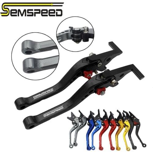 SEMSPEED Motorcycle 3D Rhombus Short Brake Clutch Levers For Ducati Diavel/Carbon/XDiavel/S 2011-2019 Panigale V4/S/R 2018-2019