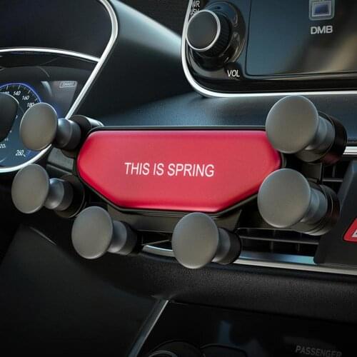 Six-Support Universal Air Vent Car Mount Gravity Auto-Grip Car Phone Holder Support For Phone In Car For IPhone X Samsung Tablet