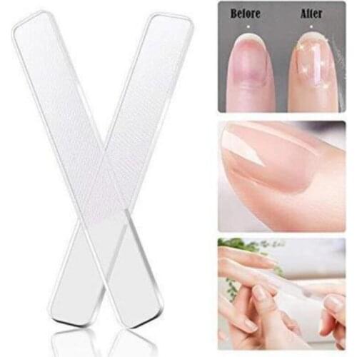 1PC professional nano crystal glass nail file durable manicure polishing polisher nail tool