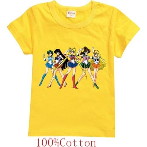 2021 Summer Fashion Unisex Unicorn T-shirt Children Girls Short Sleeves White Tees Baby Kids Cotton Tops For Girls Clothes 3 8 Y