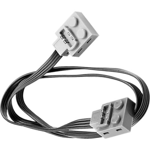 Technology Series Accessories Compatible with for LEGOINGS Bricks 8870 Lights - Switch 8869 Extension Cord Data Cable