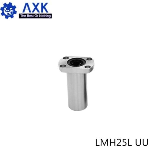 Free shipping LMH25LUU 25mm long type flange linear bearing CNC Linear Bush