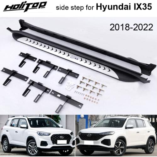 Korea style side step bar running board side bar for Hyundai IX35 2018 2019 2020.Aluminium Alloy+ABS,ISO9001 quality,promotion