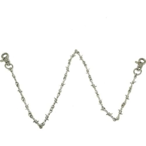 Keychains Rock Trousers Key Punk Trousers New HipHop Street Ring Women Multilayer Chain Pant Man Jeans