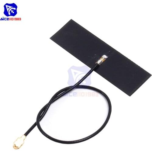 Diymore 2.4G 5dBi IPEX Antenna 50 Ohm with FPC Soft Antenna for PC Bluetooth WiFi