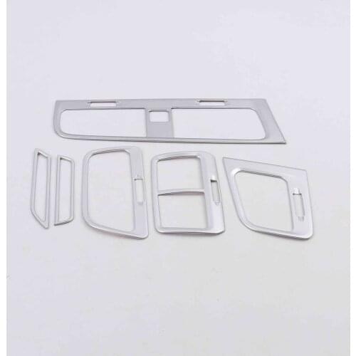 For Volkwagen Golf 7 MK 7 2013-2018 Air Vent Outlet Cover Trim Car AC Air-condition Wind Outlet Stickers Accessories 6pcs/set