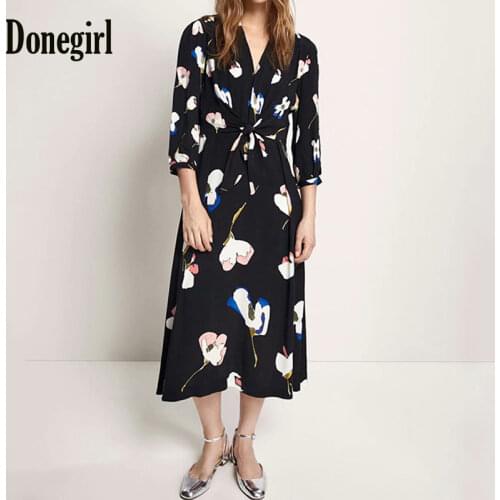 Цветочные летние платья Donegirl China At AliExpress
