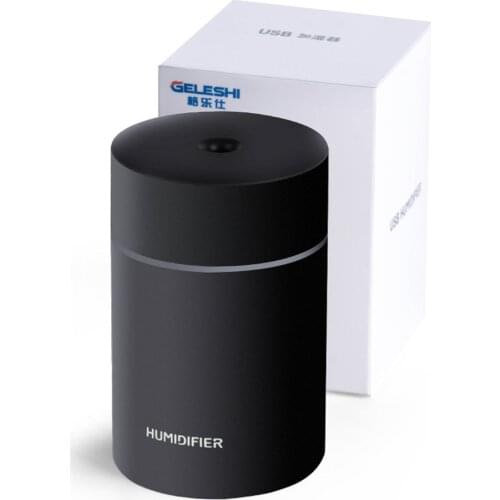 300ML USB Electric Air Humidifier Nano Atomization Diffuser Essential Oils Diffuser For Car Home Silent Mist Maker LED night