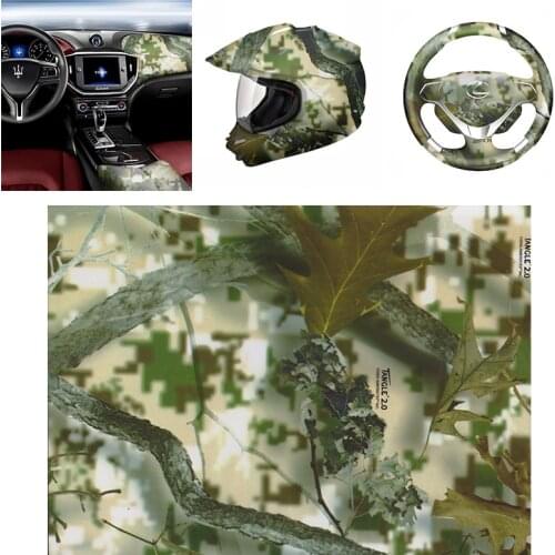 JX-LCLYL Leaves Style Hydrographic Film Water Transfer Printing Film PVA Hydro Dip Green