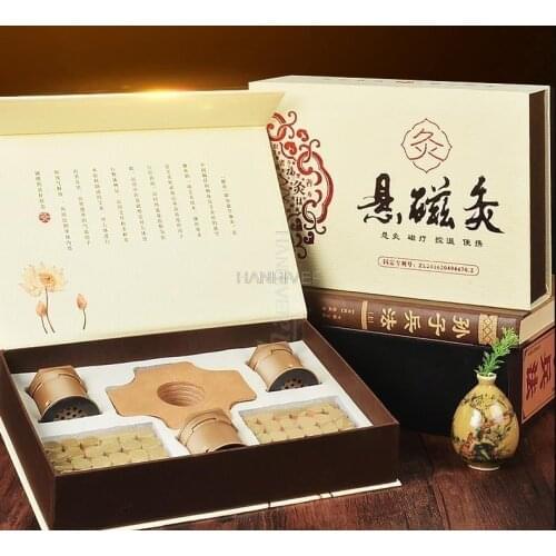 Magnetic moxibustion moxibustion box portable moxibustion home cold fumigator body massager