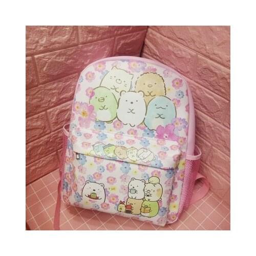 LISM Sumikko Gurashi 88421 Fashion Backpacks Rucksacks Cartoon Backpack Casual Student Schoolbags travel Knapsack Unisex Gifts