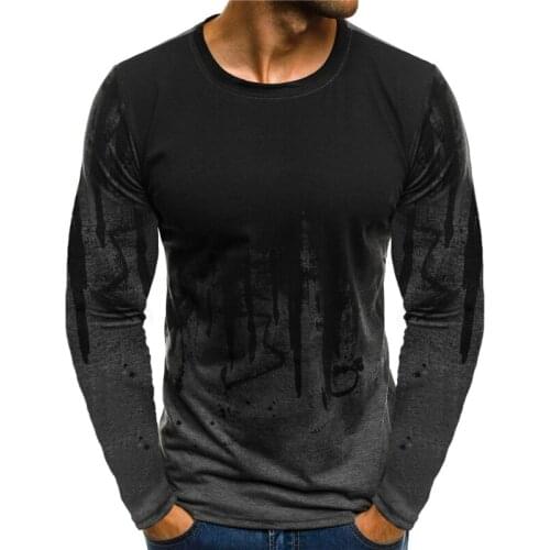Gym Mens T-shirt Tops Fitness Sportswear 3D Compressed Quick-drying Breathable T-shirt Slim Workout Fitness T-shirt