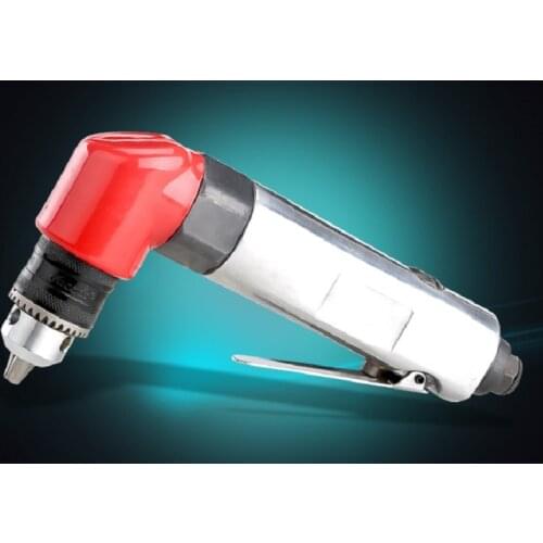 New 1pcs Angle Pneumatic Drill Air Drill 1.5-10MM