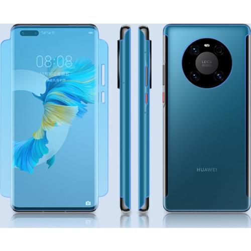 20D Front Back Matte Screen Protector For Huawei P30 P40 Mate 30 40 pro Honor 30 pro Foil Hydrogel Full Cover Not Glass