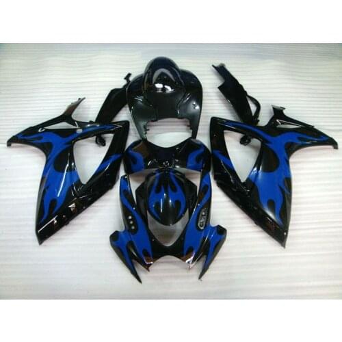 Full New ABS Bodywork Fairing For GSXR600-750 K6 06 07 2006 2007 [CK156]