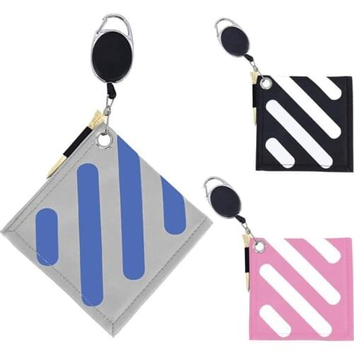 Golf Towel Ball Cleaner Heavy-duty Anti-shedding Golf Accessories Golf Ball Club Cleaning Wiping Cloth with Carabiner