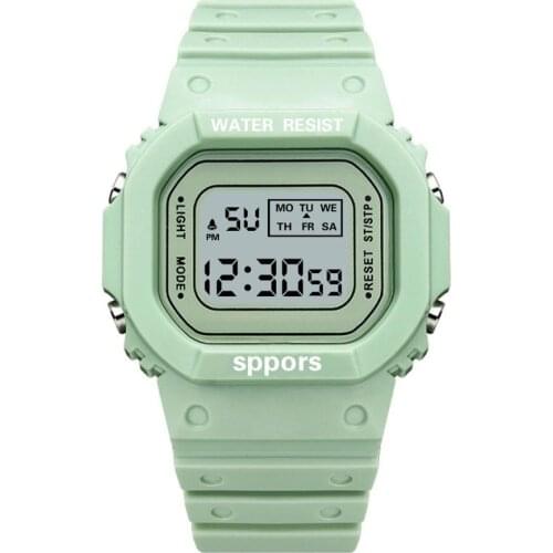 Sport Digital Watches Women 2020 Waterproof LED Display Wristwatch Student Girls Clock Calendar Alarm Reloj Mujer Zegarek Damski