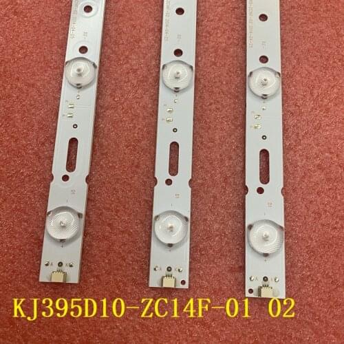 3pcs/set LED bar for KJ395D10-ZC14F-01 02 303KJ395033 TS40 D40LW1000 HD40L41A-V02 JVC LT-40N530AA 303KJ395032