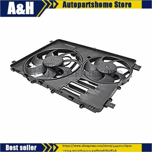 Cooling Fan Electric fan Shroud for land rover FREELANDER 2 LR2 RANGE rover EVOQUE radiator fan assembly LR045248 LR024292