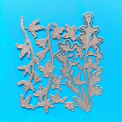 YINISE Metal Cutting Dies For Scrapbooking Stencils FLOWERS DIY Paper Album Cards Making Embossing Folder Die Cuts CUT Mold