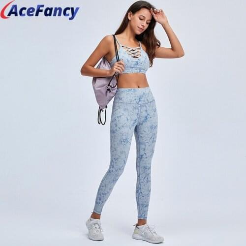 Print Seamless Yoga Set Women Seamless Sport Bra +Sports Leggings 2 Piece Outfits For Women Yoga Set Fitness Clothing ZC4669