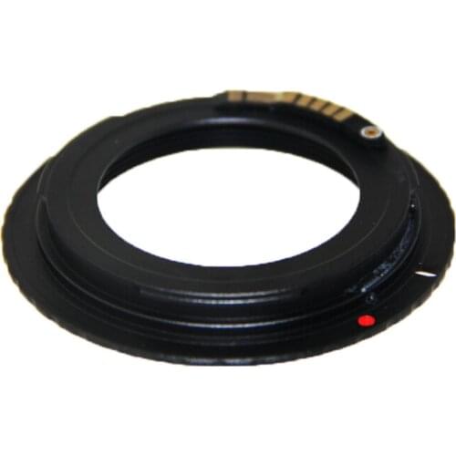 Aluminum M42 Chips Screw Lens to for Canon EOS EF Mount Ring Adapter AF III Confirm