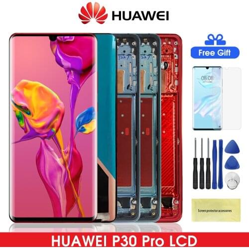 6.47" Original P30 Pro Lcd For Huawei P30 Pro LCD Display Touch Screen Digitizer Assembly For P30Pro VOG-L29 VOG-L09 VOG-L04 LCD