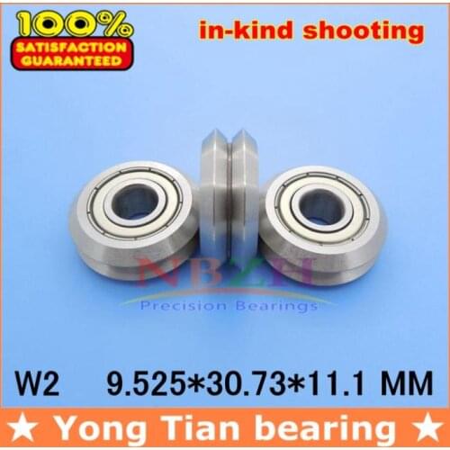88888 RM2ZZ / W2 9.525*30.73*11 mm v wheeles W Groove Sealed Ball Bearing 10pcs/lot