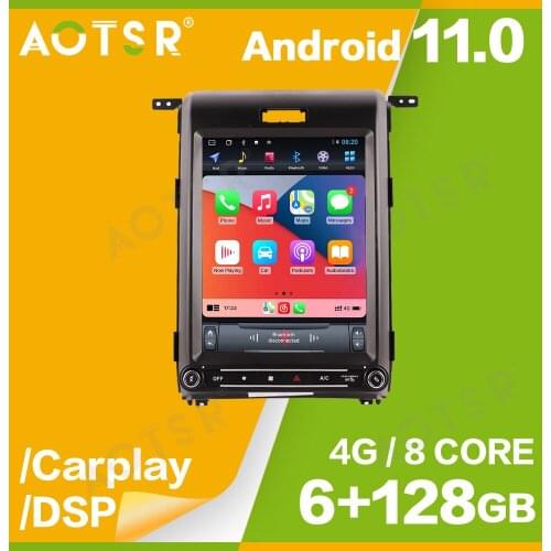 Android 11 For Ford F150 2015-2020 Octa Core 6+128G GPS Autoradio Car Multimedia Player Cooling Fan Car Stereo with Screen