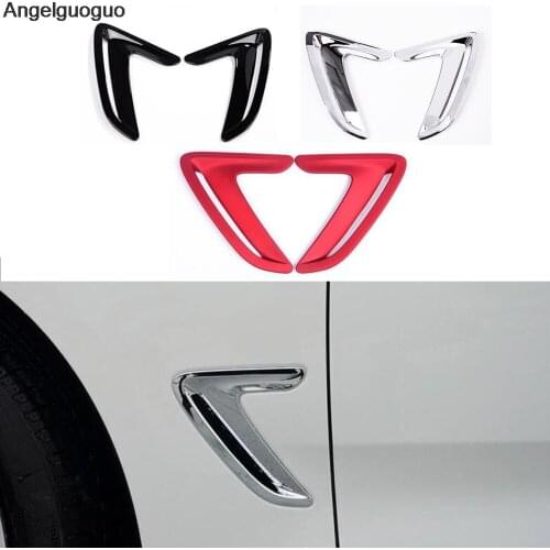 Angelguoguo For BMW 3 Series GT GT3 2013-2016 ABS Side Wing Air Vent Outlet Cover Trim ( not for F30 F35)