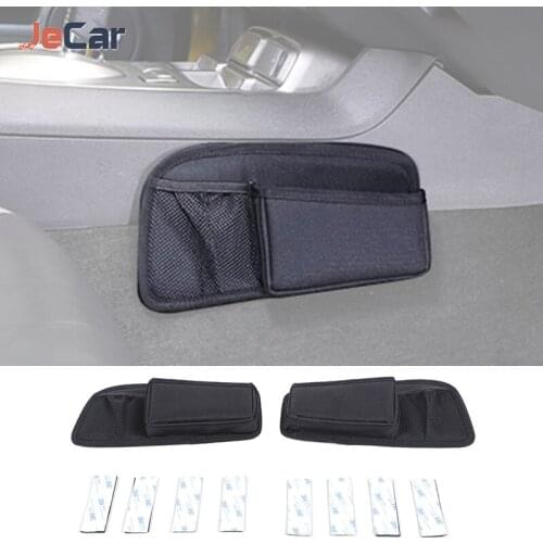 Car Storage Box Side Door Organizer Gear Storage Bag For Chevrolet Camaro 2017-2021 Pouch Holder Interior Accessories