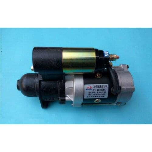 Fast Shipping starting motor QDJ138C 12V 11 Teeth diesel engine 475Q 485Q starter motor suit Changchai Changfa