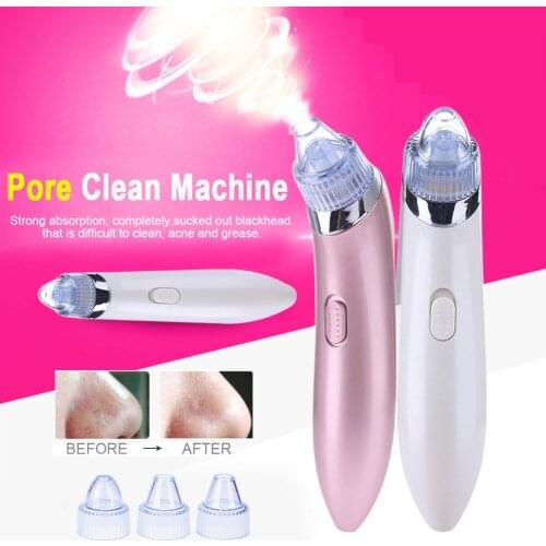 Blackhead Vacuum Remover Black Dots Spot Vacuum Pore Cleaner Face Cleaning Blackhead Acne Removal Suction Face Vacuum Cleaner