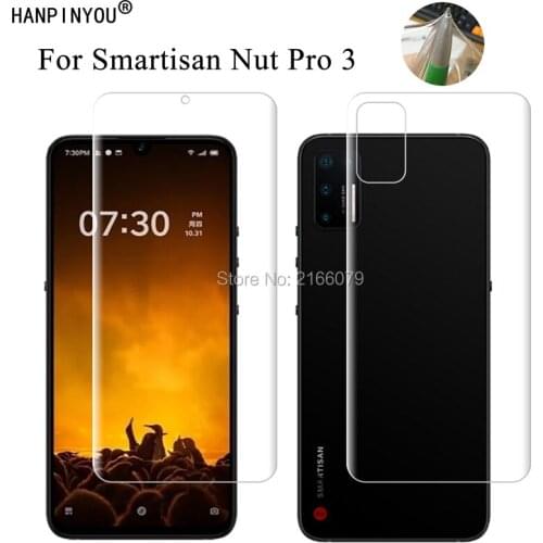 For Smartisan Nut Pro 3 Pro3 6.39" Clear TPU / Matte Anti-Fingerprints Hydrogel Full Cover Soft Screen Protector Film (Not Glass