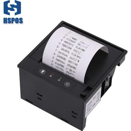 HS-589C thermal printer 58mm Support usb+Parallel Cash Drawer port embedded to any kinds of instruments and meters