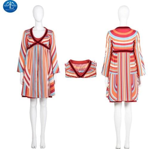 Wandavision Wanda Vision Scarlet Witch Pregnancy Cosplay Costume Dress Halloween Carnival Suit Halloween Costume