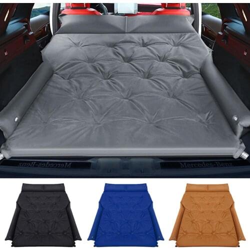 Car Inflatable Air Mattress Portable Back Seat Blow-up Sleeping Pad For Travel Camping Vacation Outdoor Kids
