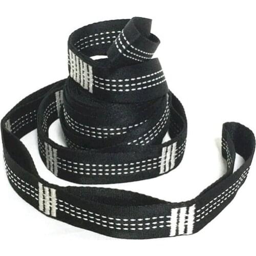 Outdoor Hammock Tree Straps Tree Tie Rope High Load-Bearing Nylon Webbing Rock Climbing Flat Belt