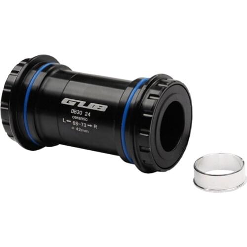 GUB BB30/24 Bottom Brackets 22 / 24mm 68 / 73mm for MTB Bike , AL7075 CNC T6 Ceramic Bicycle Bottom Bracket for SHIMANO SRAM
