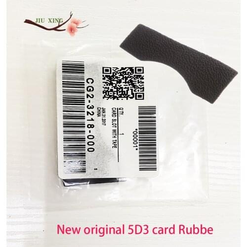 Baoblaze for Canon 5D Mark III/5D3 Rubber Cover CF SD Card Slot Skin Holder Protector Dustproof Door Lid