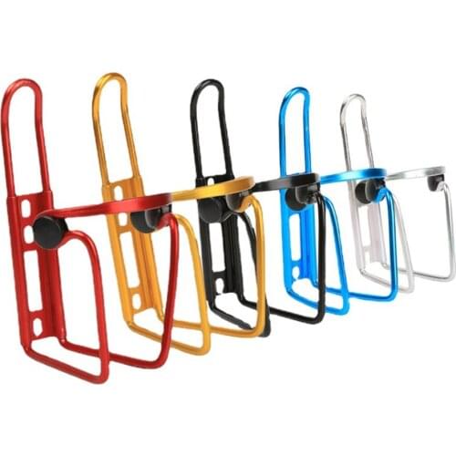 Aluminum Alloy Bicycle Water Bottle Holder 7 Support Points Wear-resistant MTB Cycling Mountain Road Bike Stable Bottle Cages