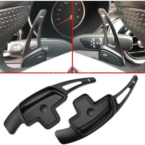 Steering Wheel Shift Paddle For Mercedes A217 A238 C118 C205 C253 C257 R172 R231 S205 V167 W177 W247 W463 X156 X166 X247 Black