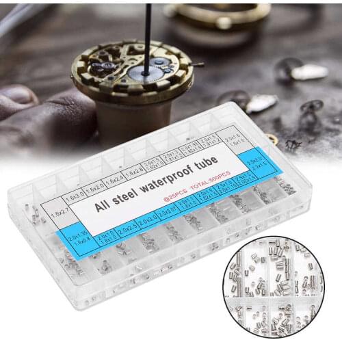20 Spots Watch Case Tubes Watch Parts Replacement Spare Parts Accessory Watch Repairing Tool Kit