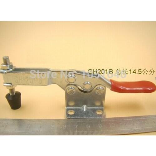 1pc Bench vise for CNC, New Hand Tool Toggle Clamp 201B, horizontal fixture, Rapid Fixture and clamping