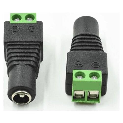 10Pcs 2.1 x 5.5 5.5*2.1mm DC Power Female socket Connector