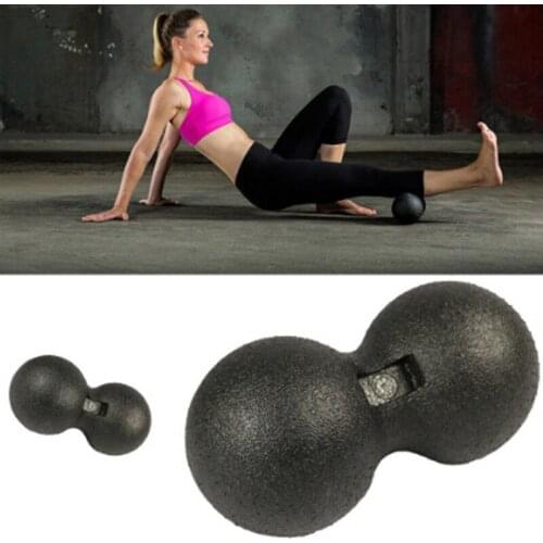 16*8CM EPP Fitness Ball For Body Relax Massage Lacrosse Ball Peanut Ball Foot Back Stress Relief Massager Massage
